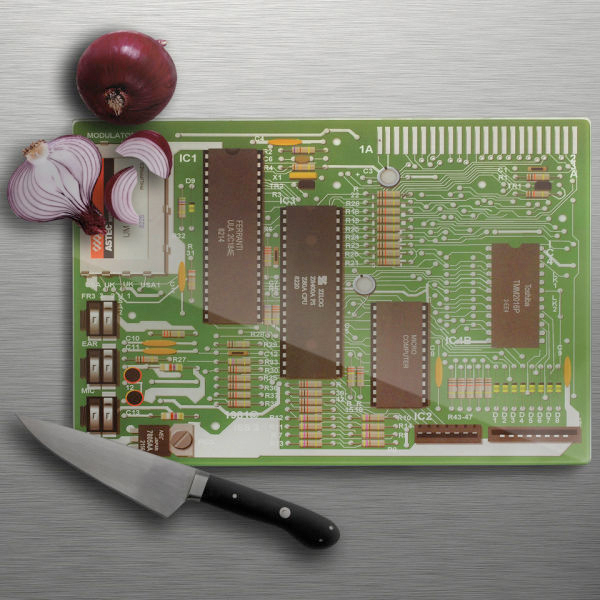 motherboard chopping board from i want one of those