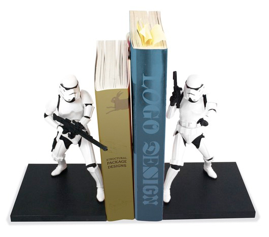storm trooper bookends from i want one of those