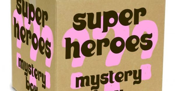 girly superheroes mystery box from all the heroes