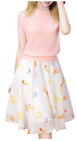 ice cream outfit from jollychic on amazon