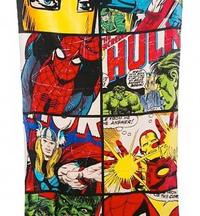 marvel beach towel from truffle shuffle