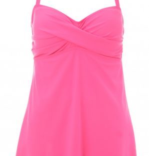 pink swimdress from peacocks