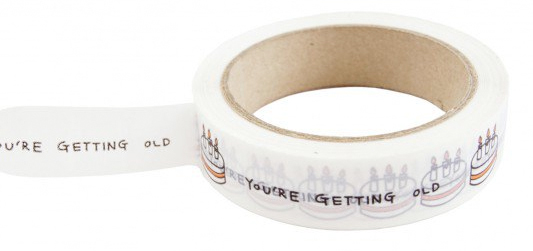 you're getting old tape from ohh deer
