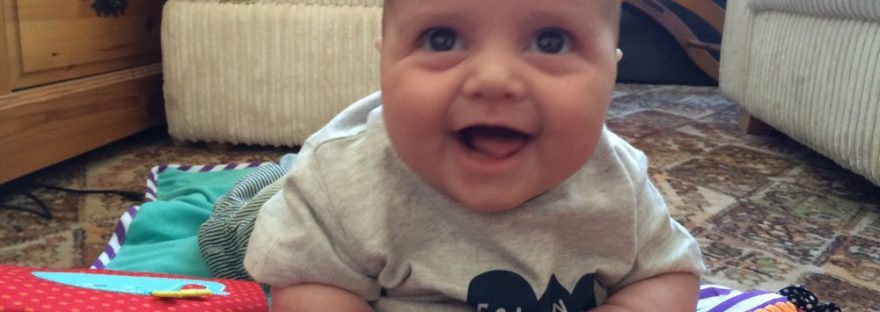 tried and tested: mamas and papas tummy time snuggle rug from argos