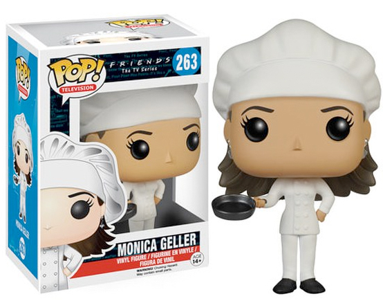 monica pop vinyl figure from zavvi