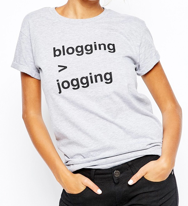 blogging tshirt from ASOS