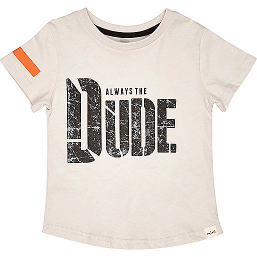 dude tshirt from river island