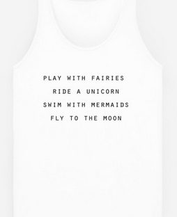 to do list tank top from rad