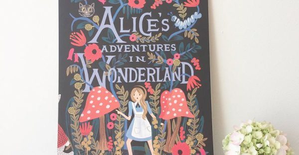 alice in wonderland calendar from not on the high street