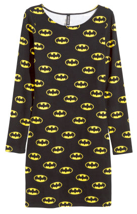 batman jersey dress from h&m