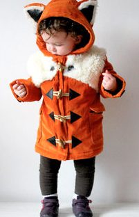 childrens fox coat from not on the high street