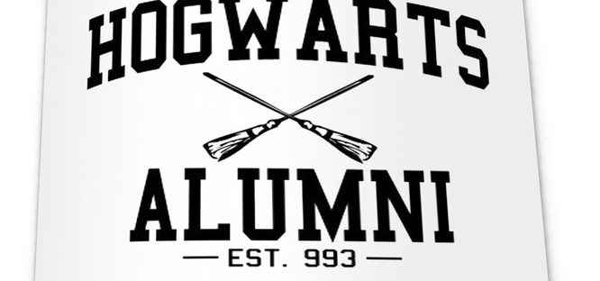 hogwarts alumni notebook from la la land