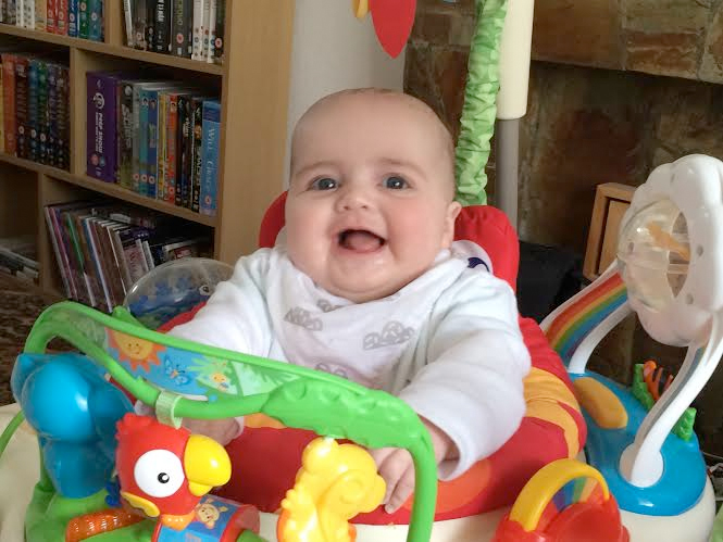 jenson jumperoo five months