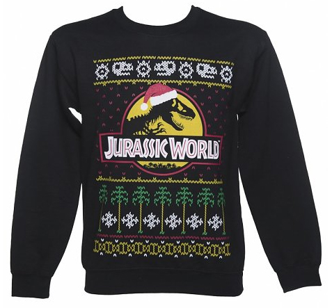 jurassic world christmas jumper from truffle shuffle