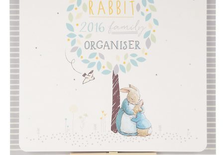 peter rabbit family organiser from marks and spencer