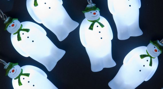the snowman christmas lights from christmas trees and lights