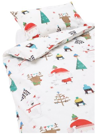 christmas bedding from next