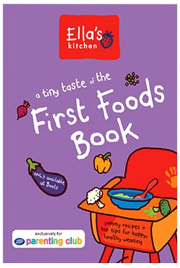ella's kitchen first foods book from boots