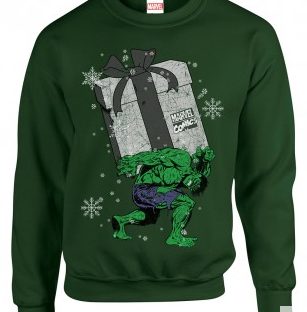 hulk christmas jumper from custom 51