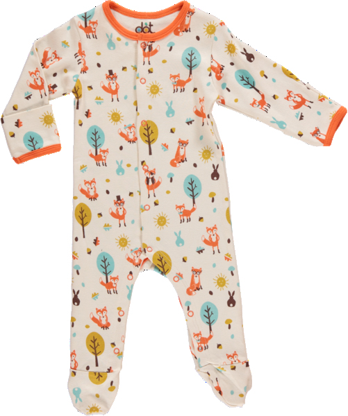 mr fox and friends babygrow from dot and co