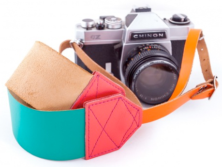 personalised camera strap from the lost lanes
