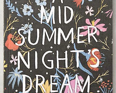 a midsummer nights dream journal from anthropologie