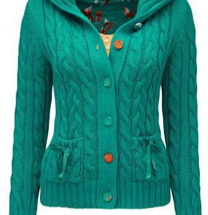 cable hooded cardigan from joe browns