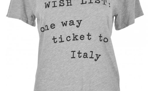 italy tshirt from spoiled brat