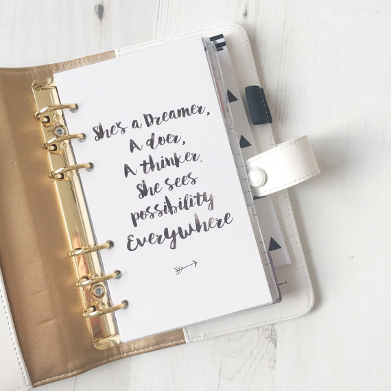 dreamer planner dashboard from etsy