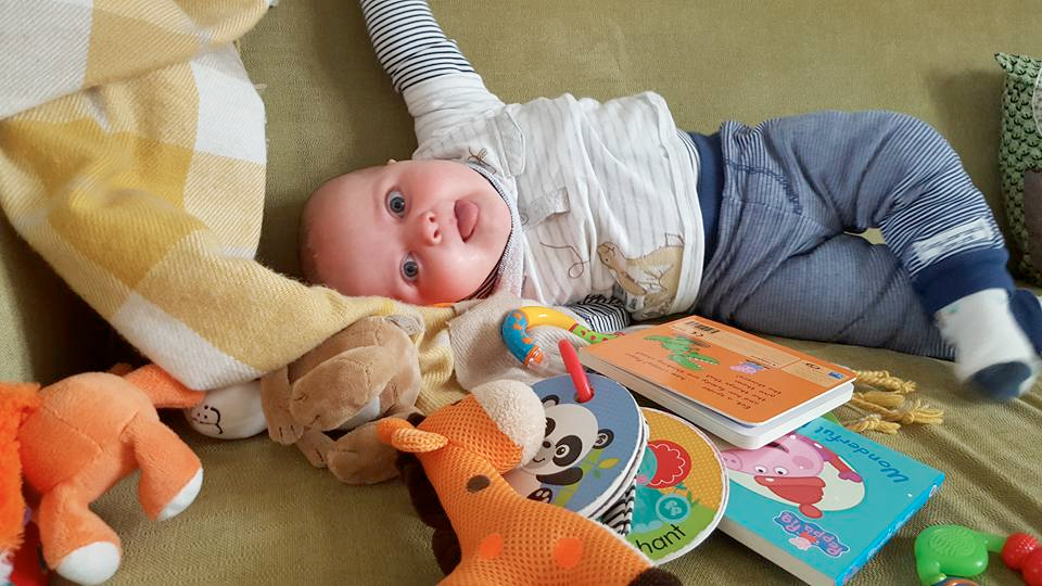 jenson nine months old