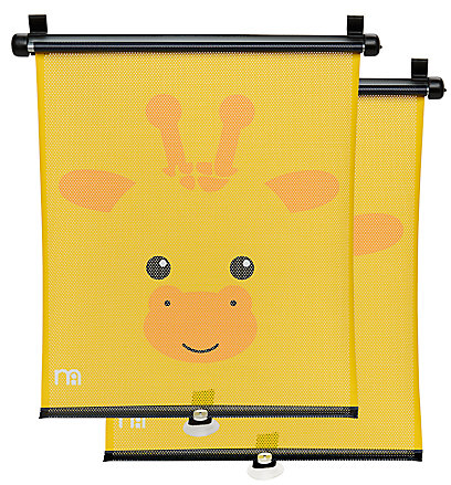 giraffe car sunblinds from mothercare