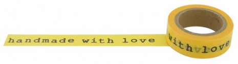 handmade with love tape from paperchase