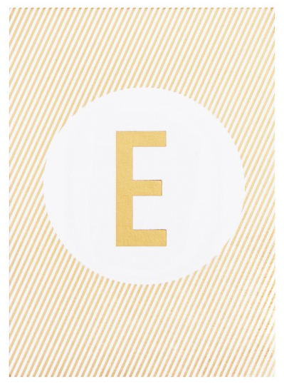monogram notepad from kikki k