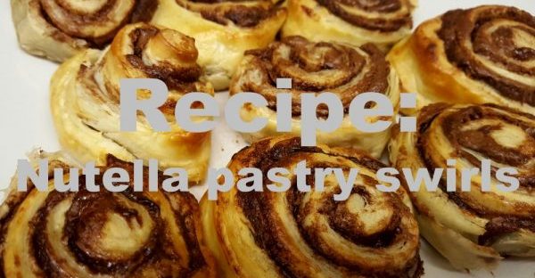 nutella pastry swirls