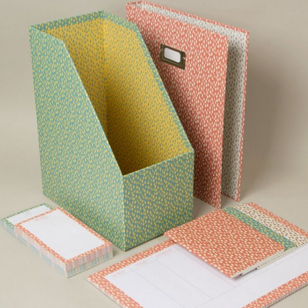 raindrops desk set from paperchase