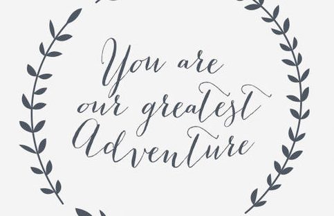 adventure wall vinyl from not on the high street