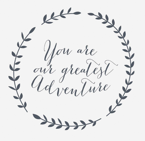 adventure wall vinyl from not on the high street