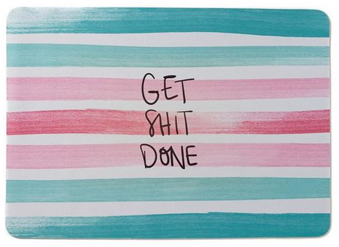 get shit done mousepad from typo