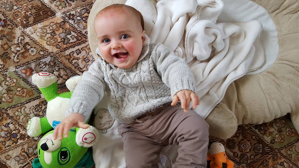 jenson ten months old
