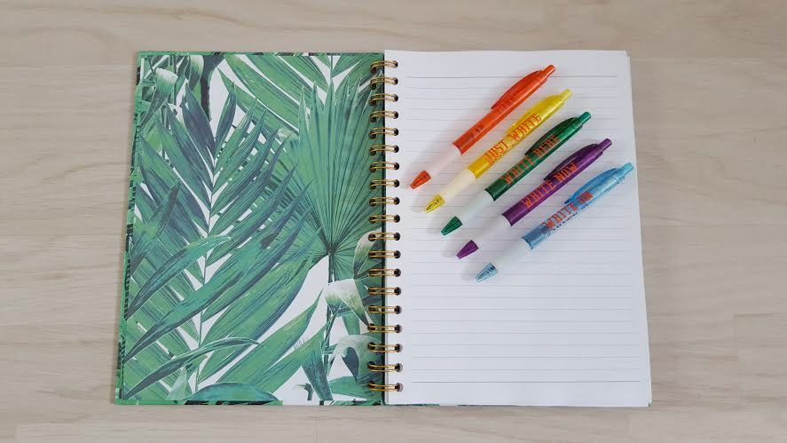 blog organisation and bullet journalling with paperchase