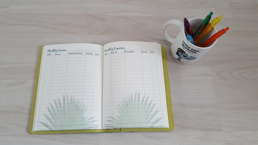 blog organisation and bullet journalling with paperchase