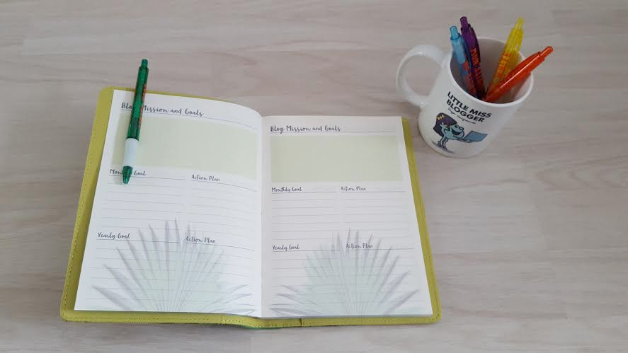 blog organisation and bullet journalling with paperchase