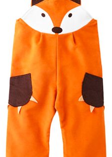 fox dungarees from little buttons boutique