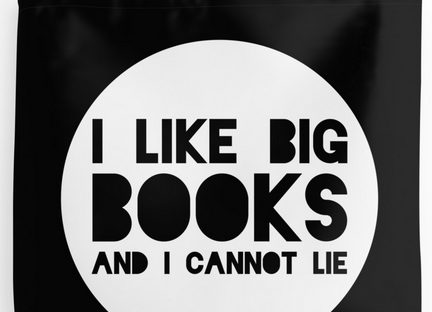 i like big books bag by bookworm boutique