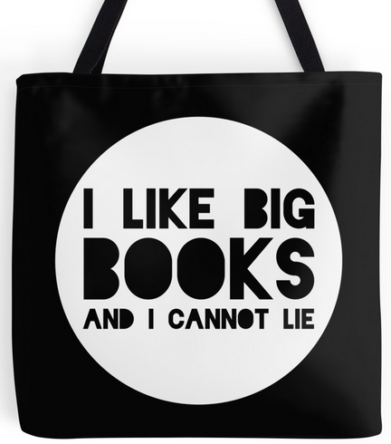 i like big books bag by bookworm boutique