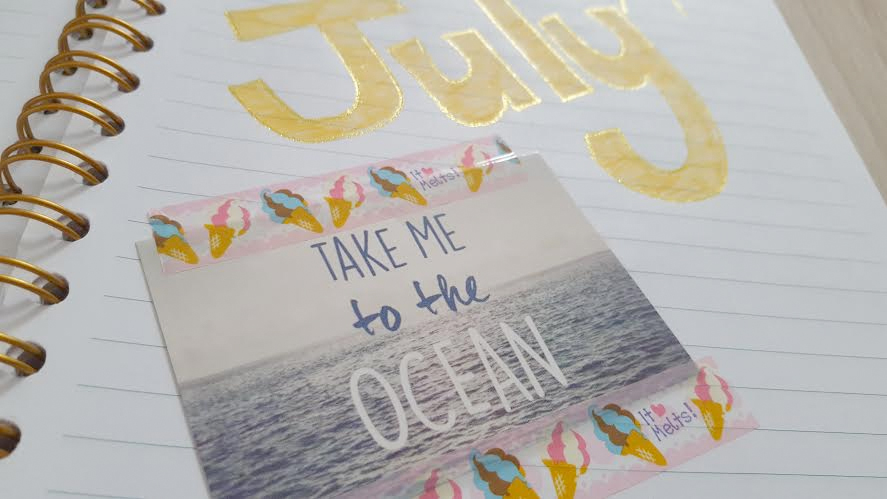my bullet journal july