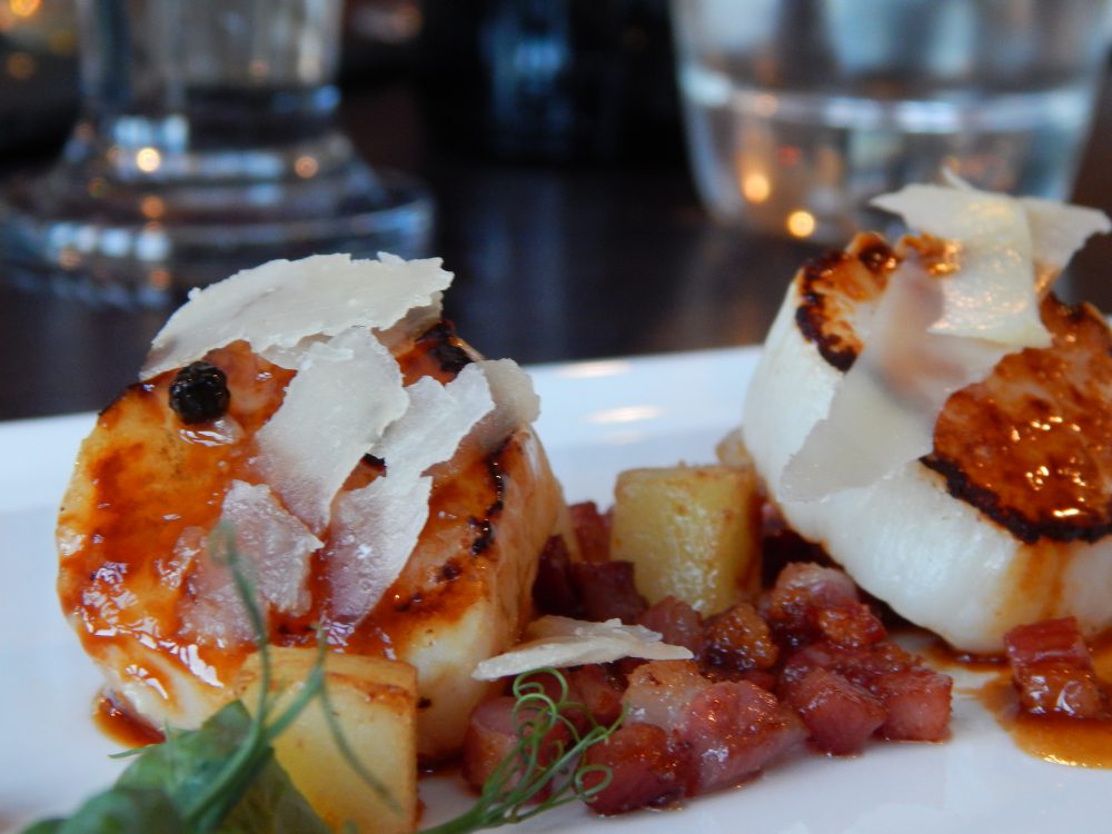 Dinner at The Alverton, Truro