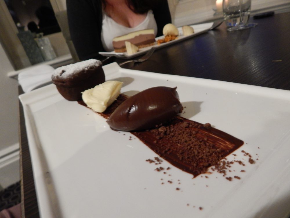 Dinner at The Alverton, Truro
