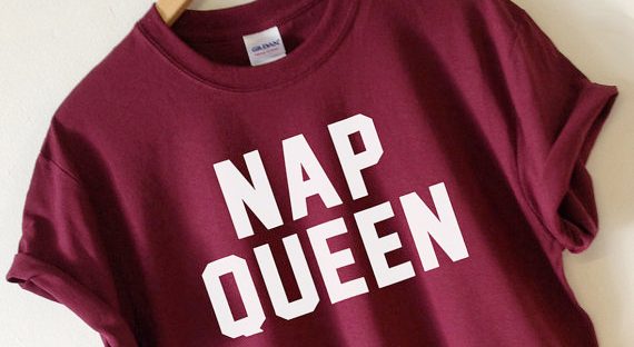 nap queen tshirt from etsy