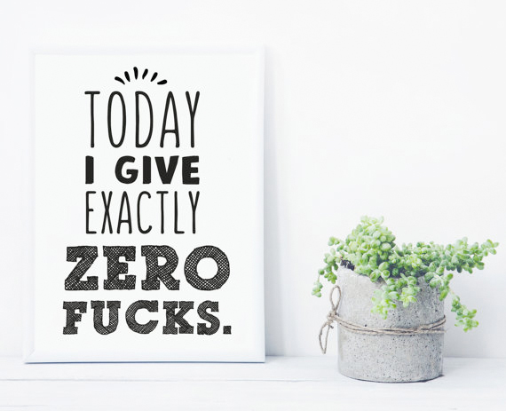 sweary print from etsy